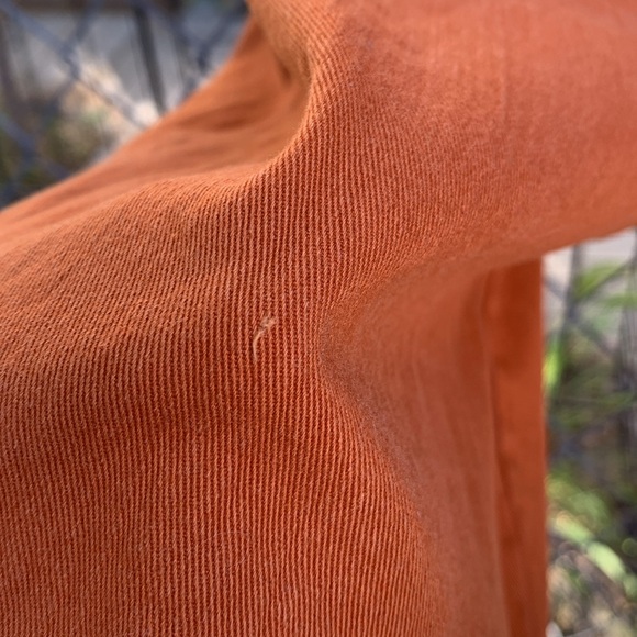 Whimsy + Row Flora Pant In Orange Wide Leg - Picture 12 of 16